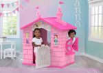 Disney Princess Plastic Indoor Outdoor Playhouse with Easy Assembly by Delta Children Online now