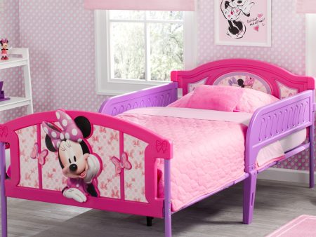 Minnie Mouse Plastic 3D Twin Bed Supply