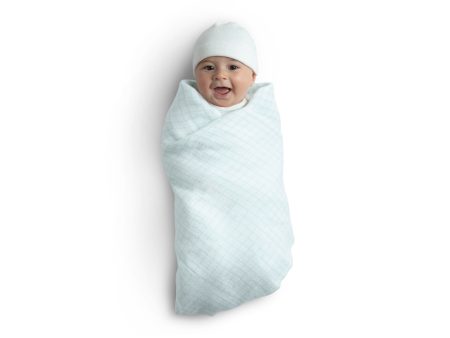 100% Cotton Muslin Baby Receiving Blankets - 4 Pack Hot on Sale