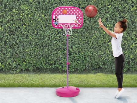 Minnie Mouse Basketball Hoop Set for Kids Fashion