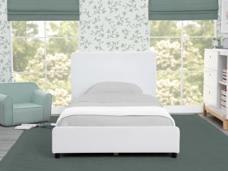 Upholstered Twin Bed with Headboard Cheap