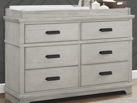 Asher 6 Drawer Dresser with Changing Top Online now