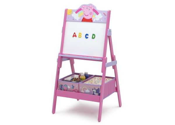 Peppa Pig Wooden Activity Easel with Storage Online Sale