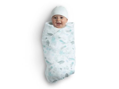 100% Cotton Muslin Baby Receiving Blankets - 2 Pack Sale