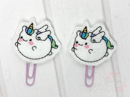 Fat Unicorn Feltie (single & multi included) machine embroidery design DIGITAL DOWNLOAD Online now