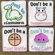 Cute Swears Applique Coaster set of 4 designs machine embroidery design DIGITAL DOWNLOAD Hot on Sale