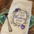 There is evil f#ckery afoot here machine embroidery design 4 sizes included DIGITAL DOWNLOAD Online Sale