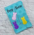 Peep Show applique machine embroidery design (5 sizes included) DIGITAL DOWNLOAD Hot on Sale