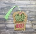 Heart Cacti Bookmark bag tag ornament machine embroidery design DIGITAL DOWNLOAD Online