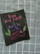 Wash your hands & don t be racist machine embroidery design 5 sizes included DIGITAL DOWNLOADS on Sale