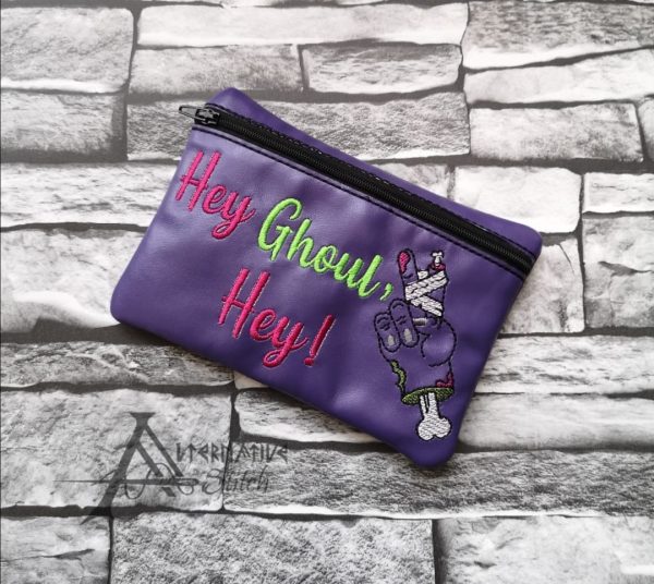 Hey Ghoul Hey ITH Bag 4 sizes available machine embroidery design DIGITAL DOWNLOAD Online Hot Sale