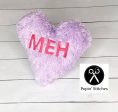 Valentine Heart Stuffies Set of 3 designs (4x4 & 5x7 sizes included) machine embroidery design DIGITAL DOWNLOAD For Sale