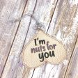 I m nuts for you Ornament 4x4 machine embroidery design DIGITAL DOWNLOAD on Sale