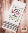 I want to be on the nice list but everyone is so stupid  embroidery design 4 sizes included DIGITAL DOWNLOAD Hot on Sale