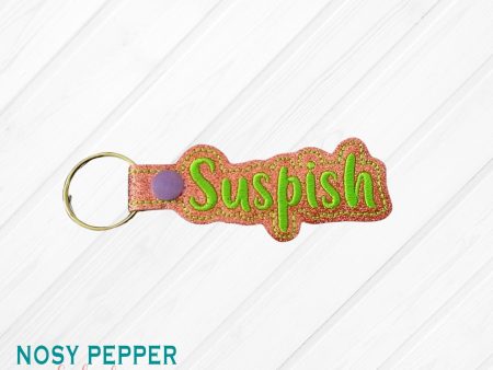 Suspish Snap Tab Single and Multi files included machine embroidery design DIGITAL DOWNLOAD Online now