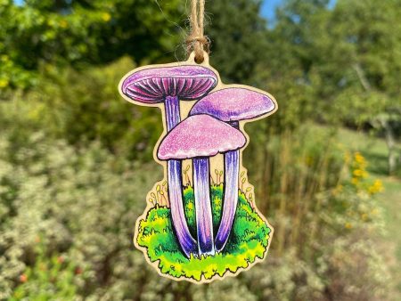 Amethyst Deceiver Wood Print Ornament Online Sale