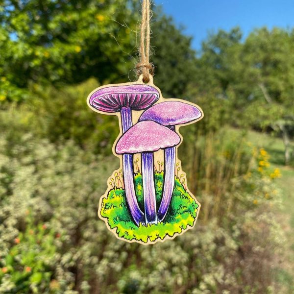 Amethyst Deceiver Wood Print Ornament Online Sale