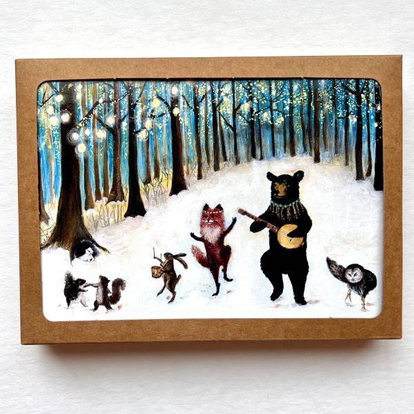 Forest Festivities  Boxed Cards Set of 6 on Sale