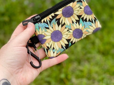 Sunflower Fields Clip Wallet Online Hot Sale