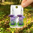 Amethyst Deceiver Acrylic  Earrings Discount