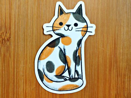 Lil  Calico Cat Sticker Online Sale