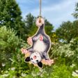 Baby Opossum Wood Print Ornament For Cheap