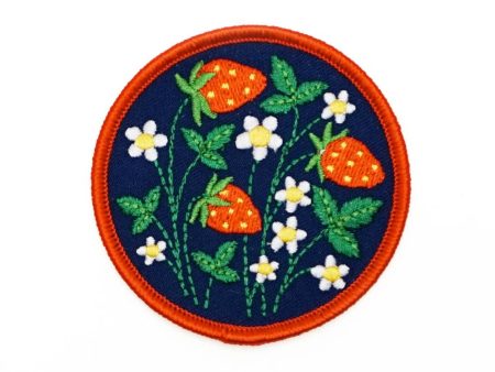 Strawberry Fields Embroidered Patch Online Hot Sale