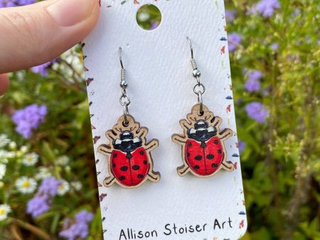 Ladybug Earrings Online now