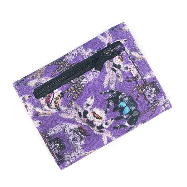 Jumping Spiders Trifold Wallet Supply