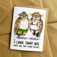 Love That We Hate All The Same Things Owls Love Card For Discount