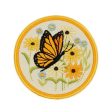 Wildflowers & Monarch Butterfly Circle Patch Sale