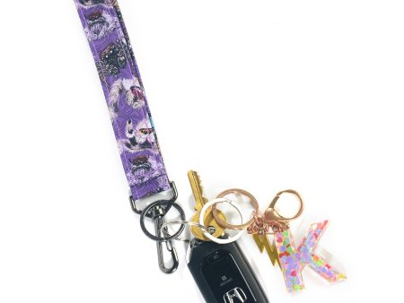 Jumping Spiders Wristlet Key Fob Fashion