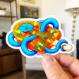 Crystal Holographic Popsssssicle (Viper Snake) Sticker on Sale