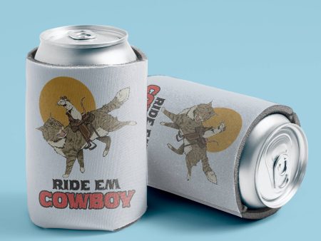 Mouse and Cat Cowboy Koozie For Discount