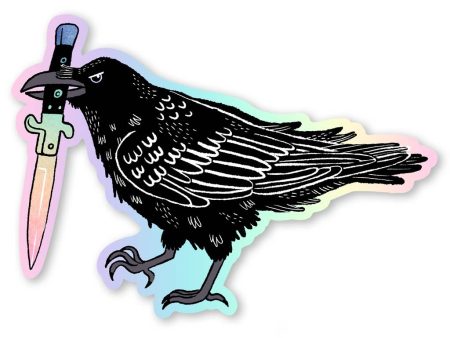 Raven & Switchblade Sticker Hot on Sale