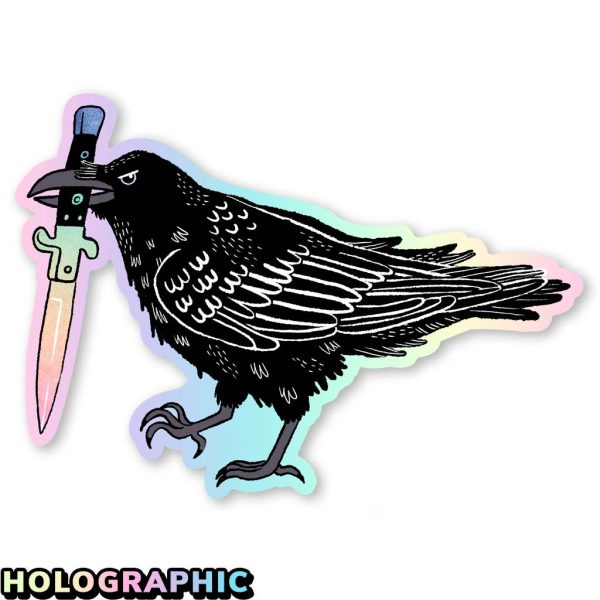 Raven & Switchblade Sticker Hot on Sale