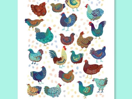 Chicken Crew Print (8x10) Fashion